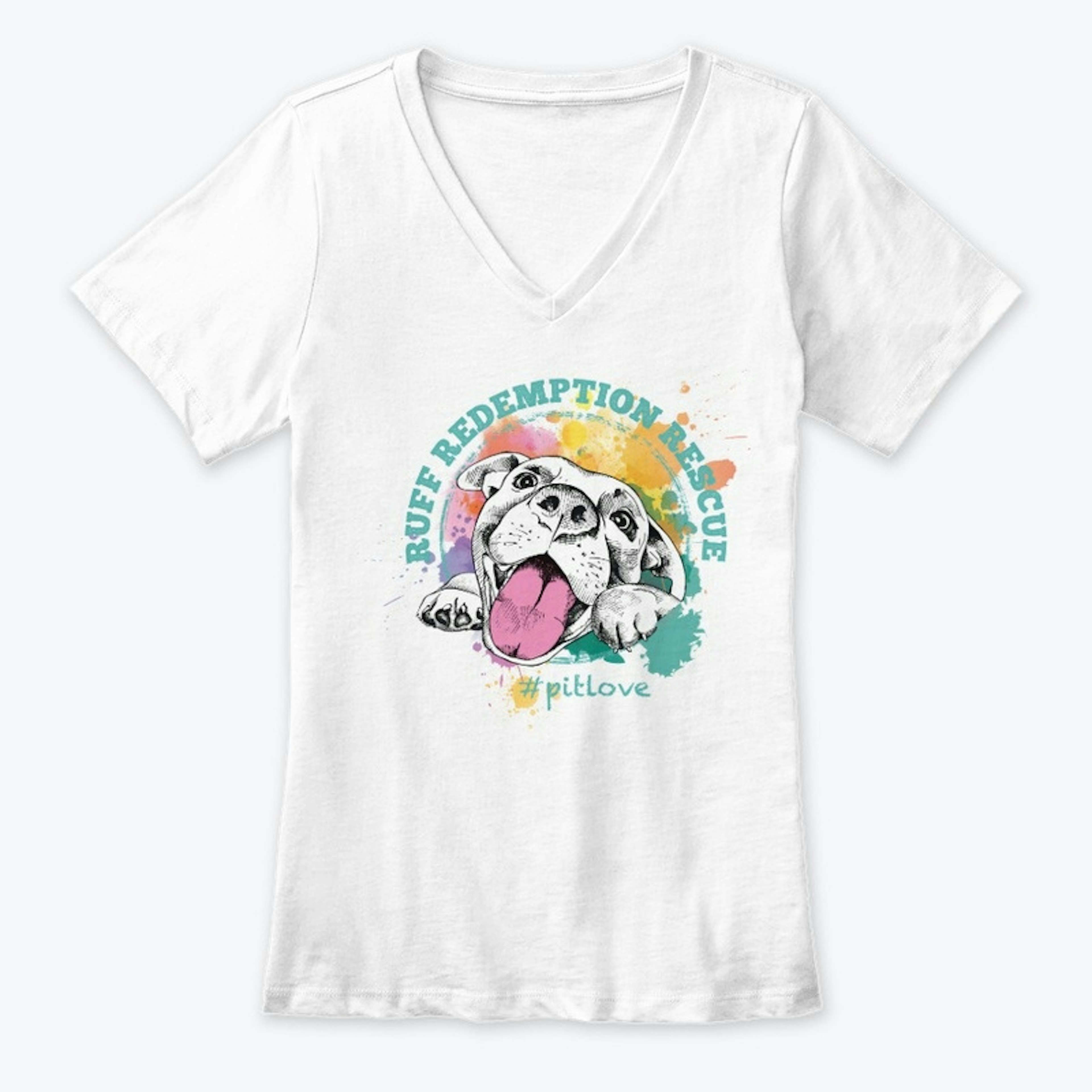 #pitlove women's fitted tee